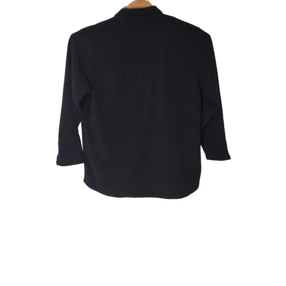 Remington Fleece Pull Over 1/2 Zip Jacket Black Size Men's XL - Picture 3 of 6